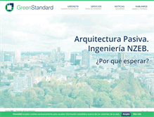 Tablet Screenshot of greenstd.com